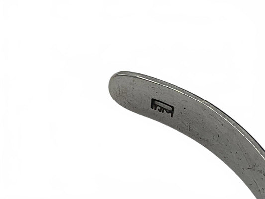 925 RJM Sterling Silver Simple Cuff Bracelet