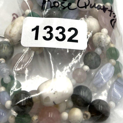 DTR Mine Finds By Jay King Multi Color Agate Jasper Sterling Silver Necklace 42"