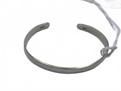 925 RJM Sterling Silver Simple Cuff Bracelet