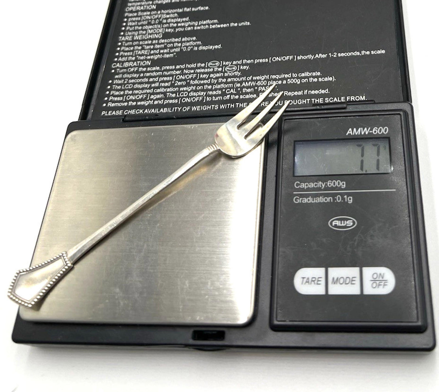 Antique Set 12 Dutch .833 Silver J.M. van Kempen en Zoon Cocktail/shrimp Forks