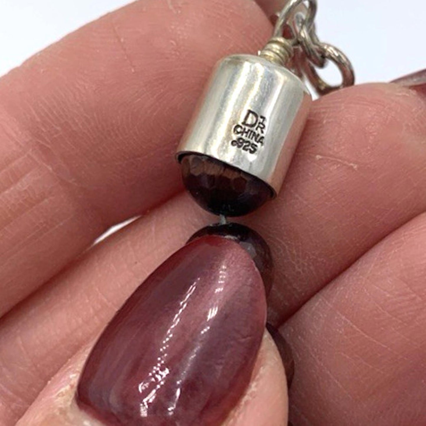 Vintage Set Jay King DTR Sterling Silver Tiger’s Eye Faceted Necklace & Earrings