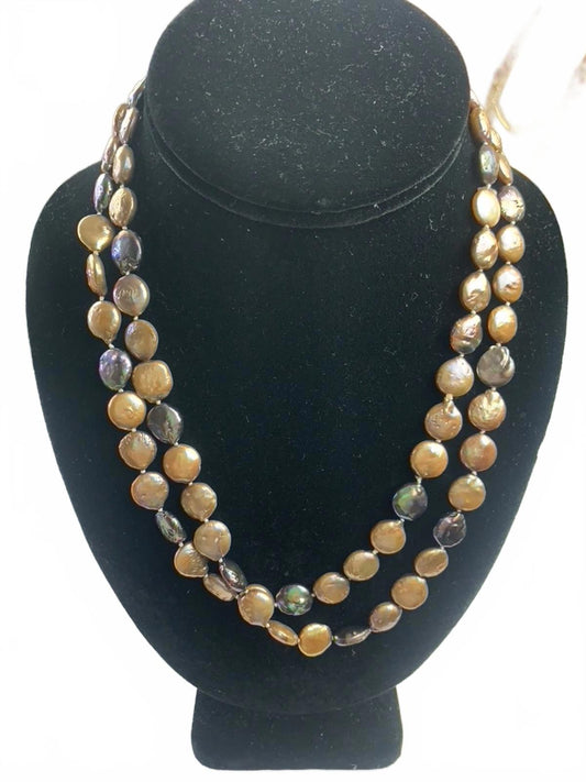 Unsigned Other Coin Pearls Hand tied Chain