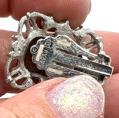 Vintage Sarah Coventry Celebrity Brooch/Pendant Earrings Bracelet Hostess Set