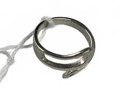 MD Marsala 925 Sterling Silver Freeform/Abstract Swirl Ring