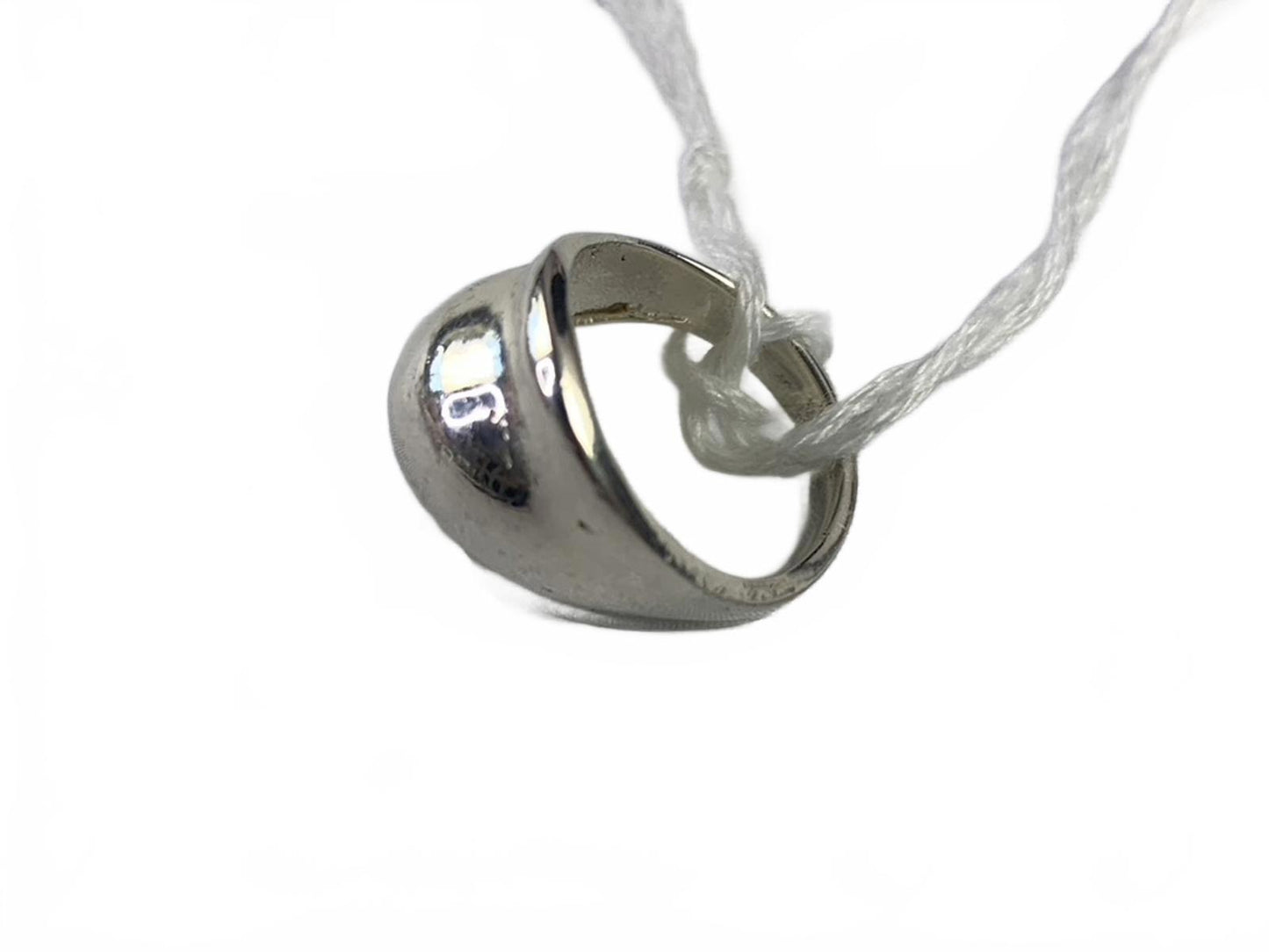 925 Sterling Silver Freeform/Abstract Ring