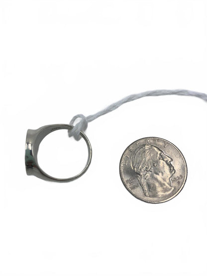 Coleman Co Sterling Silver Ring with Turquoise, Amethyst & Peridot INlay