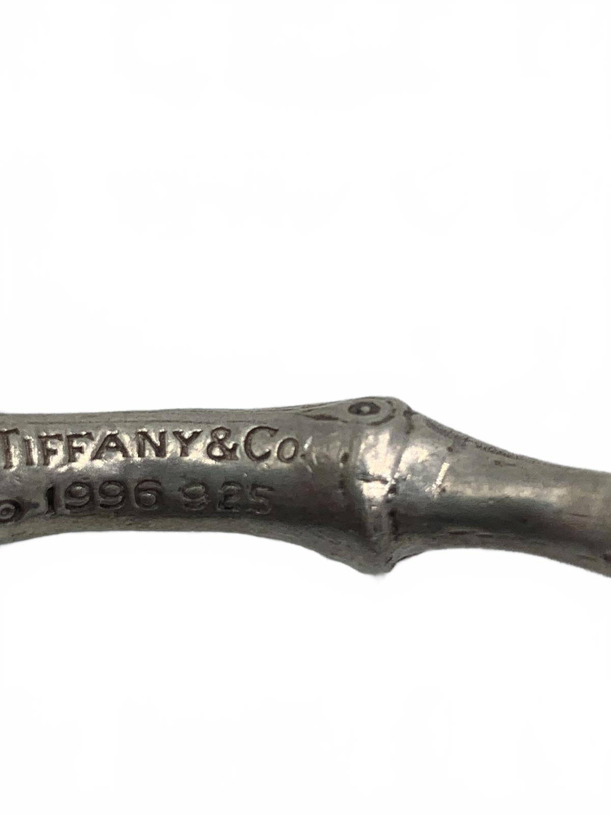 Tiffany & Co Silver Bamboo Bracelet