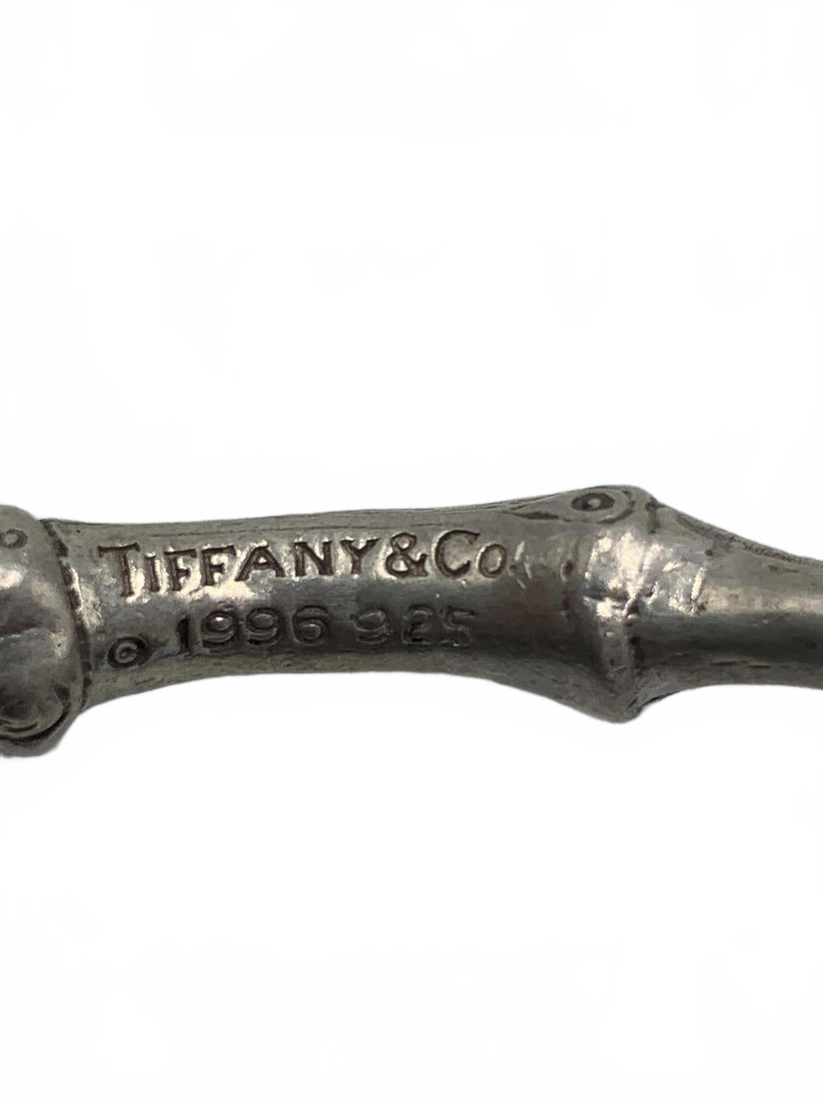 Tiffany & Co Silver Bamboo Bracelet