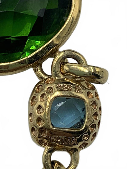 Ross Simons Gold-Over-Sterling Silver Cubic Zirconia Bracelet & Earring Set