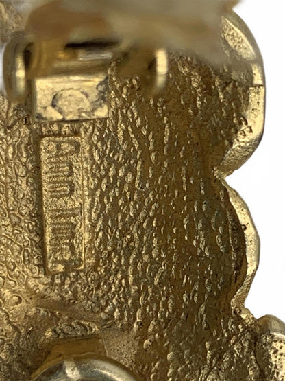 Rare Glenn Miller for Anne Turk Tree Frog Yin-Yang Cloisonné Dangle Earrings