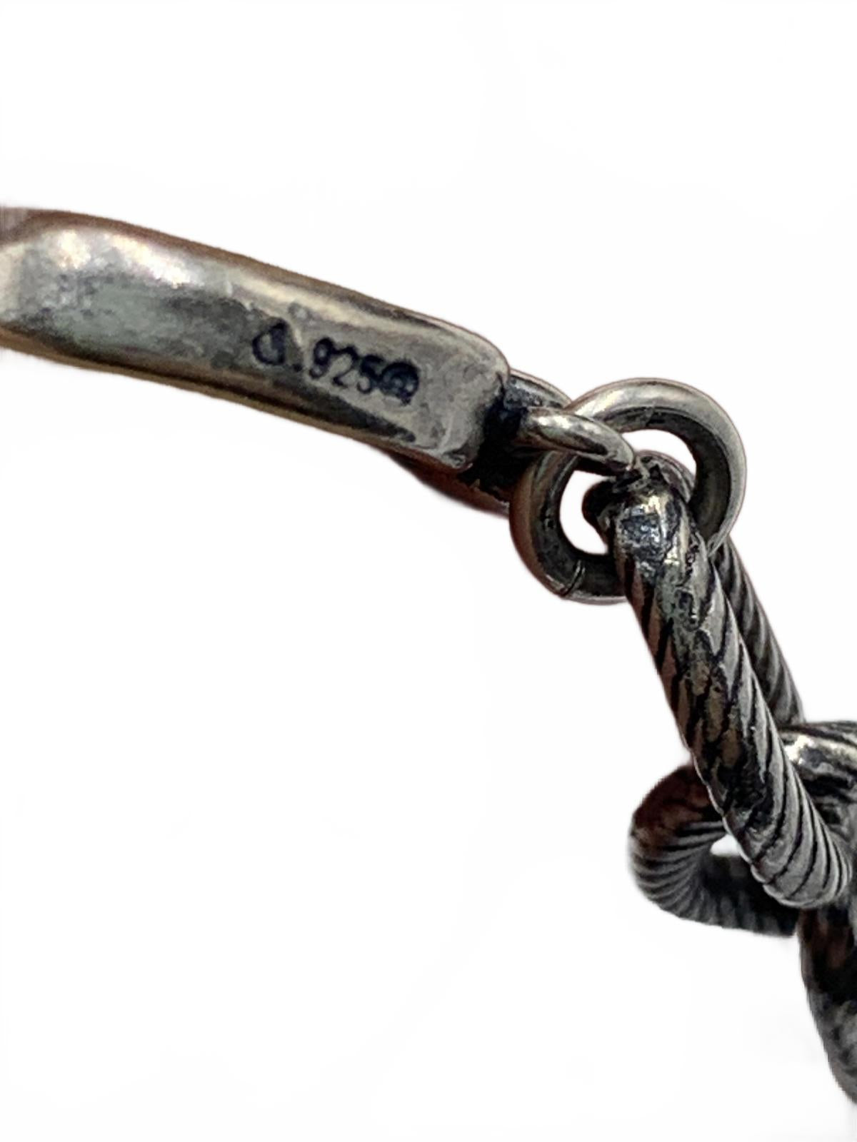 Relios Carolyn Pollack Sterling Silver Aquamarine/Aventurine Beads 6.5-7.5"