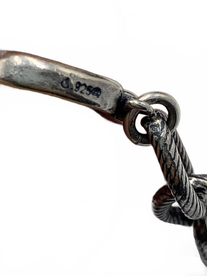 Relios Carolyn Pollack Sterling Silver Aquamarine/Aventurine Beads 6.5-7.5"