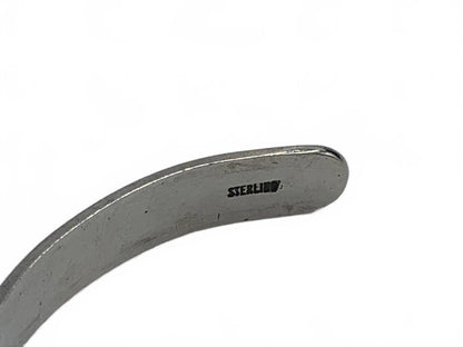 925 RJM Sterling Silver Simple Cuff Bracelet