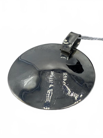 RLM Studio (Robert Lee Morris) Sterling Silver Cymbal/Round 2" One World Pendant