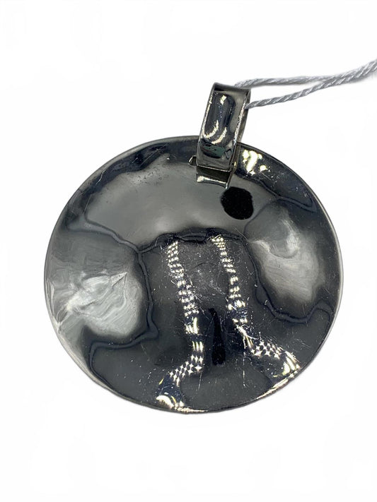 RLM Studio (Robert Lee Morris) Sterling Silver Cymbal/Round 2" One World Pendant