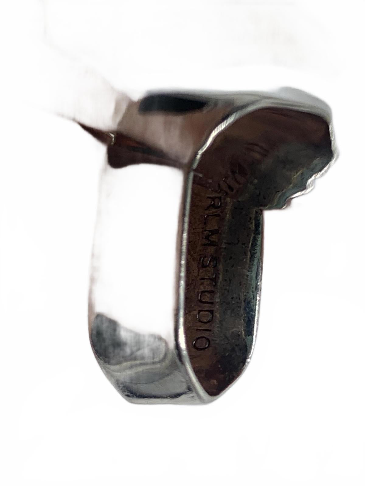 RLM Studio (Robert Lee Morris) Sterling Silver Cymbal/Round 2" One World Pendant