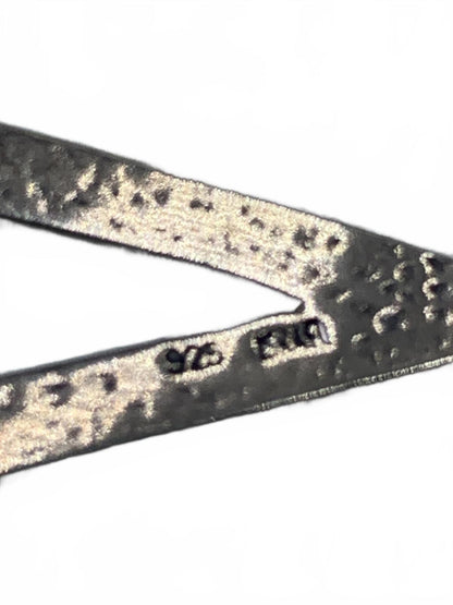 Israel Sterling Silver 6.3g Natural Pearl Teardrop 3" Fine Hook Dangle Earrings