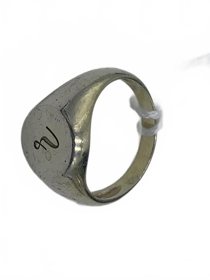 Simple Signet-Style Ring in Sterling Silver