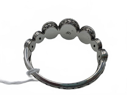 Brighton Silvertone Crystal Luminescence retired 7 CJ Bracelet