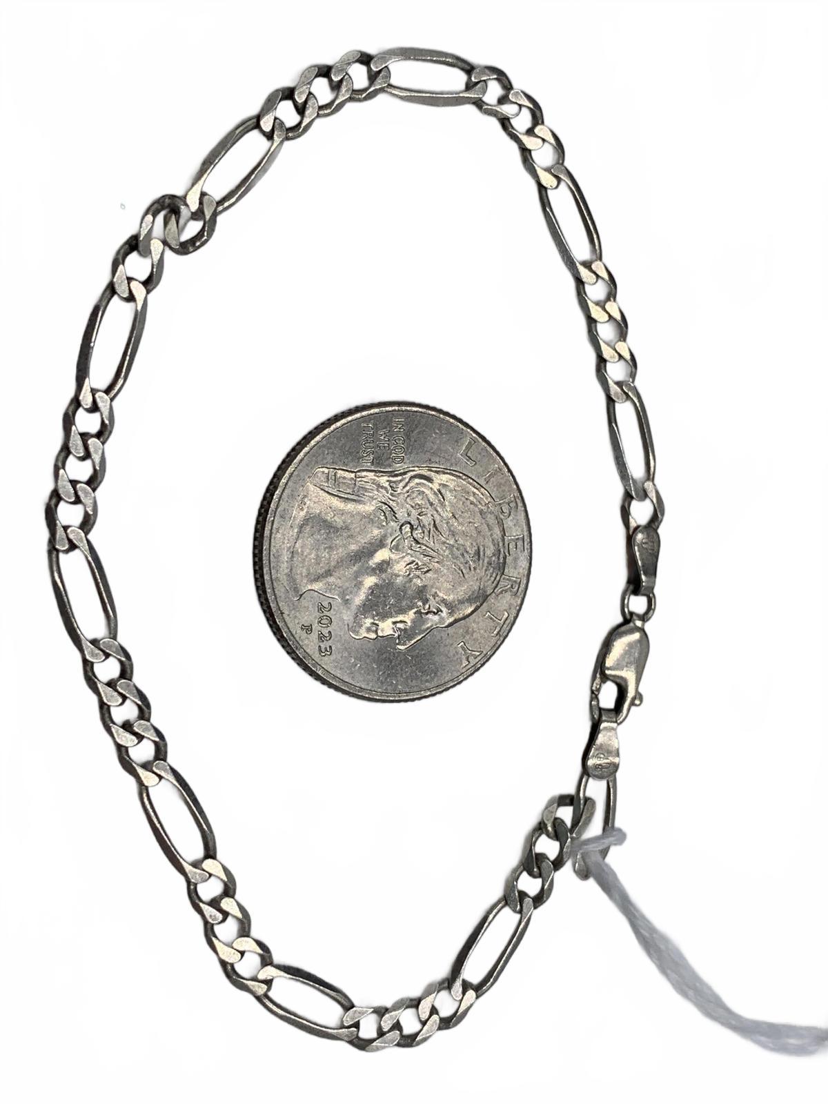 IBB Italy 925 Sterling Silver Chain Bracelet