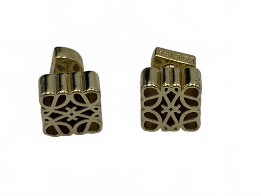 Loewe Goldtone None Geometric 0.5" CJ Earrings