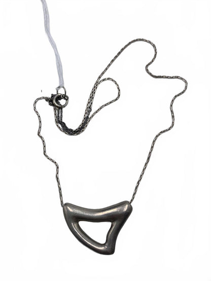 Ciani sterling Sterling Silver 21g Nome Modernist 21 Pendant with chain