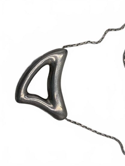 Ciani sterling Sterling Silver 21g Nome Modernist 21 Pendant with chain