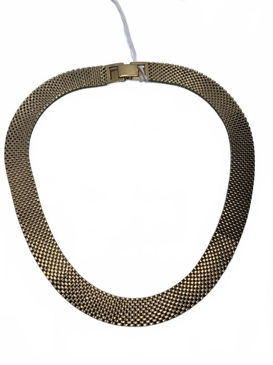 1/20 12K Gold Filled Nanasi mesh collar Necklace