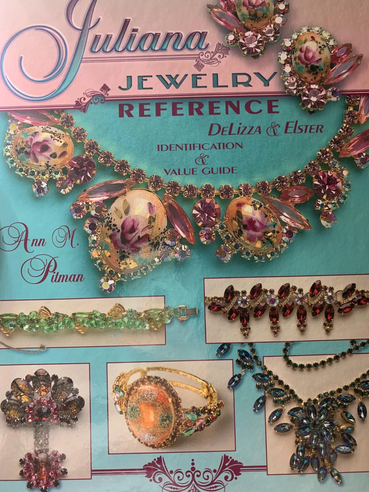 Verified Juliana Book Piece Brooch Pendant Copper Fluss Venus Flame Milk Glass