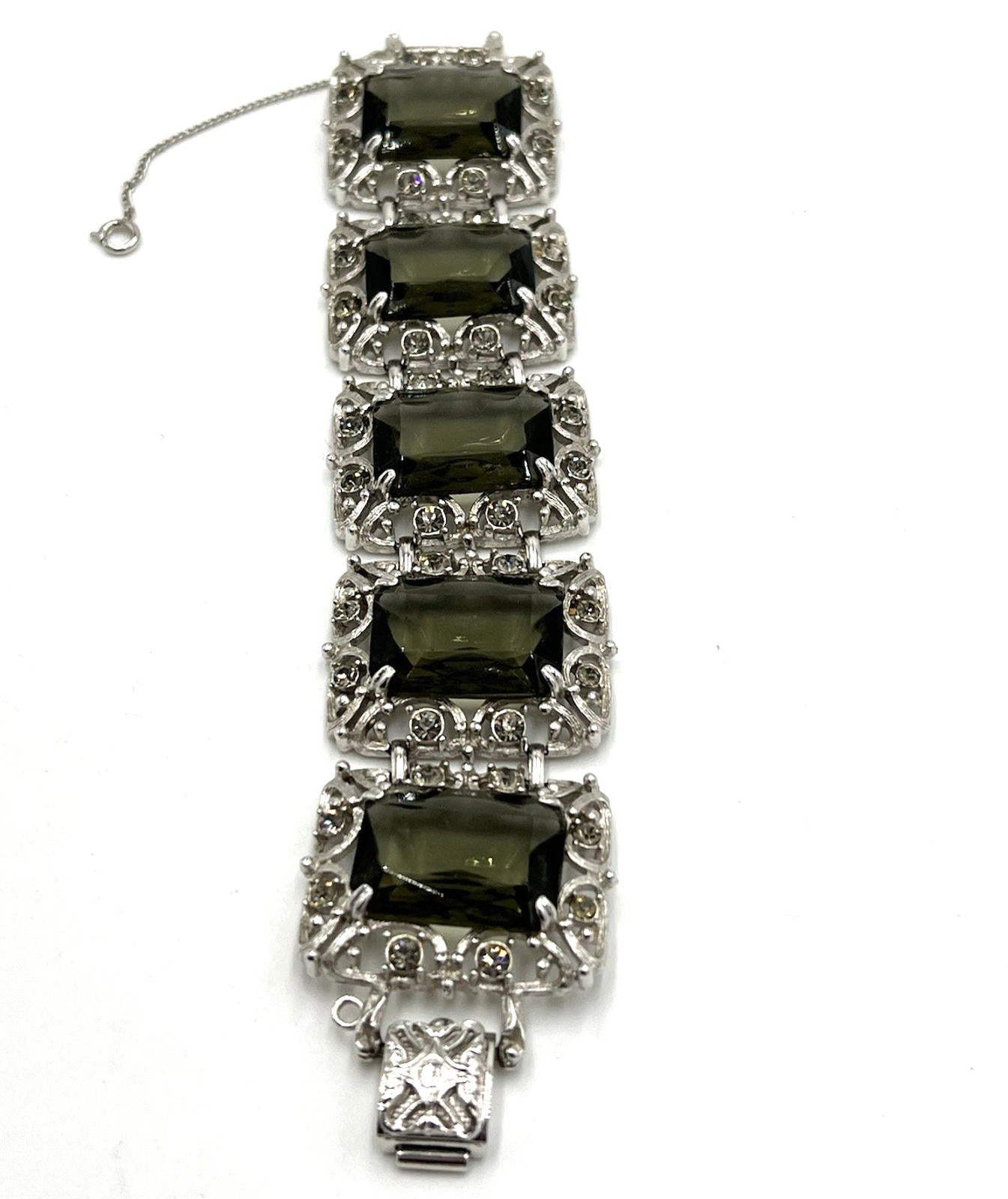 Sarah Coventry Celebrity Brooch Earrings Bracelet Set
