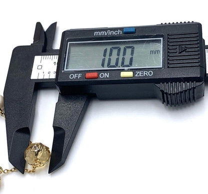 Kate Spade Bijoux Scatter Necklace Gold Tone Faceted Pink Rhinestone Faux Pearl